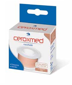 CEROTTO IN ROCCHETTO CEROXMED AERATO IN TESSUTO ROSA 500X2,50 CM 1 PEZZO - Farmacia Murachelli Di Putelli dr. Giovanni