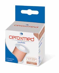 CEROTTO IN ROCCHETTO CEROXMED AERATO IN TESSUTO ROSA 500X5 CM 1 PEZZO - Farmacia Murachelli Di Putelli dr. Giovanni