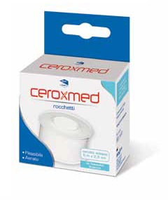 CEROTTO IN ROCCHETTO CEROXMED AERATO IN TESSUTO BIANCO 500X2,50 CM 1 PEZZO - Farmacia Murachelli Di Putelli dr. Giovanni