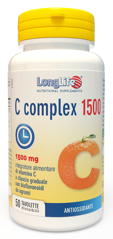 LONGLIFE C COMPLEX 1500 T/R 50 TAVOLETTE - Farmacia Murachelli Di Putelli dr. Giovanni