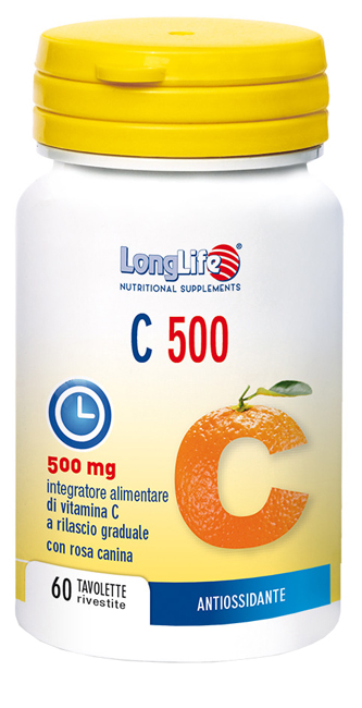 LONGLIFE C 500 T/R 60 TAVOLETTE - Farmacia Murachelli Di Putelli dr. Giovanni