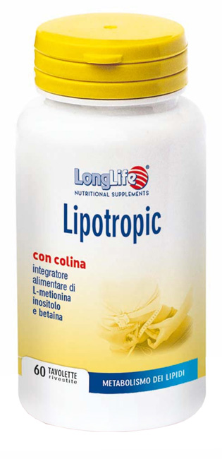 LONGLIFE LIPOTROPIC 60 TAVOLETTE RIVESTITE DA 1,5 G - Farmacia Murachelli Di Putelli dr. Giovanni