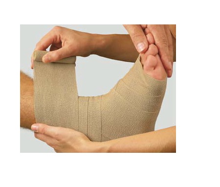 BENDA ELASTICA DAUERBINDE F ALTA ESTENSIBILITA' COMPRESSIONE LEGGERA 6X700CM CON GRAFFETTE - Farmacia Murachelli Di Putelli dr. Giovanni