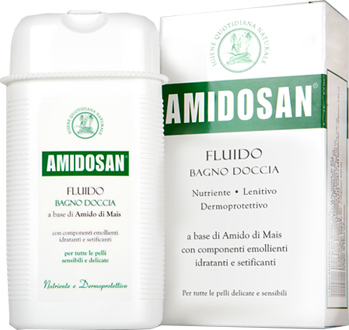 AMIDOSAN FLUIDO BAGNO DOCCIA NUTRIENTE LENITIVO RINFRESCANTE 300 ML - Farmacia Murachelli Di Putelli dr. Giovanni