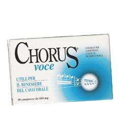 CHORUS VOCE 30 COMPRESSE - Farmacia Murachelli Di Putelli dr. Giovanni