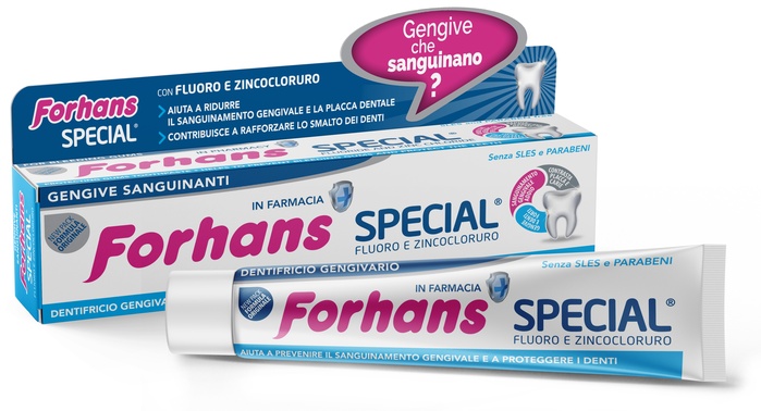 FORHANS DENTIFRICIO SPECIAL 75 ML - Farmacia Murachelli Di Putelli dr. Giovanni