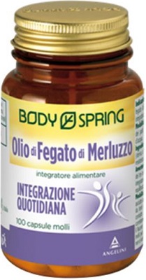 BODY SPRING OLIO MERLUZZO 100 CAPSULE - Farmacia Murachelli Di Putelli dr. Giovanni