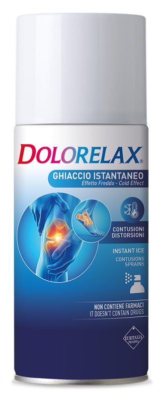 DOLORELAX ICE GHIACCIO ISTANTANEO SPRAY BOMBOLETTA CAPIENZA 150 ML - Farmacia Murachelli Di Putelli dr. Giovanni