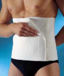 CIZETA ORTO' FLEXA FASCIA POSTOPERATORIA H 27 JOLLY A TRE STRISCE UNITE BIANCO 5 - Farmacia Murachelli Di Putelli dr. Giovanni