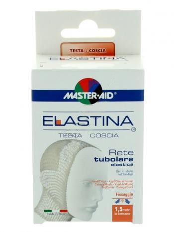 RETE TUBOLARE ELASTICA IPOALLERGENICA MASTER-AID ELASTINA TESTA/COSCIA 1,5 MT IN TENSIONE CALIBRO 6 CM - Farmacia Murachelli Di Putelli dr. Giovanni