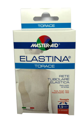 RETE TUBOLARE ELASTICA IPOALLERGENICA MASTER-AID ELASTINA TORACE 5 MT IN TENSIONE CALIBRO 8 CM - Farmacia Murachelli Di Putelli dr. Giovanni
