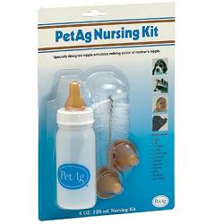 NURSING KIT BIBERON DA 120ML PER ANIMALI + TETTARELLE DI VARIE MISURE + SCOVOLINO PER PULIZIA - Farmacia Murachelli Di Putelli dr. Giovanni