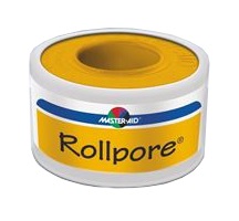 CEROTTO IN ROCCHETTO MASTER-AID ROLLPORE TESSUTO NON TESSUTO 5X2,5 - Farmacia Murachelli Di Putelli dr. Giovanni