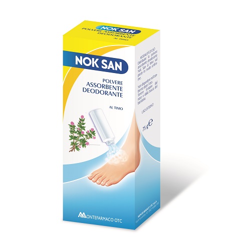 NOK SAN POLVERE ASSORBENTE DEODORANTE 75 G - Farmacia Murachelli Di Putelli dr. Giovanni