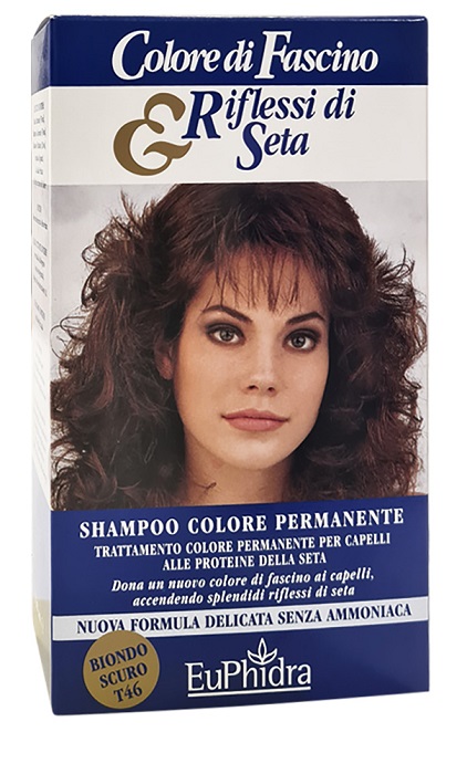 EUPHIDRA COLORE DI FASCINO & RIFLESSI DI SETA SHAMPOO COLORE PERMANENTE 46 BIONDO SCURO 120 ML - Farmacia Murachelli Di Putelli dr. Giovanni