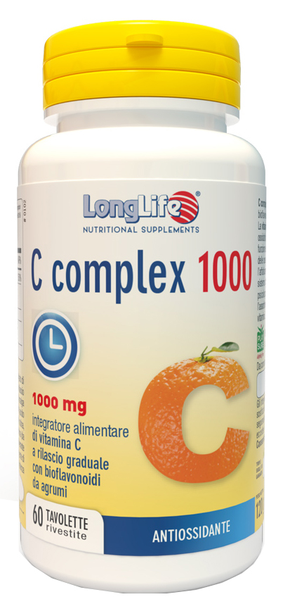 LONGLIFE C COMPLEX 1000 T/R 60 TAVOLETTE - Farmacia Murachelli Di Putelli dr. Giovanni