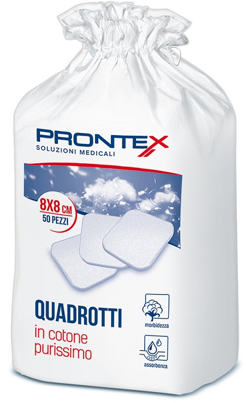 COTONE IDROFILO PRONTEX QUADROTTI - Farmacia Murachelli Di Putelli dr. Giovanni