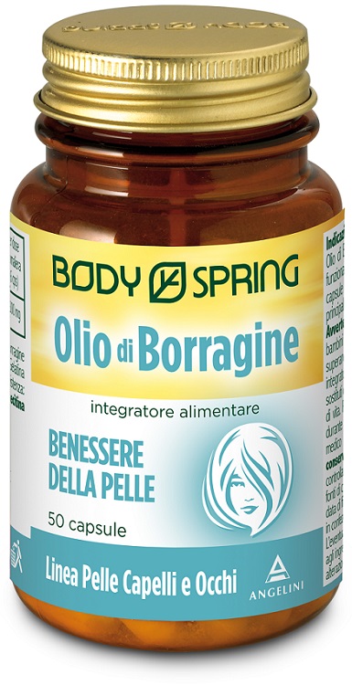 BODY SPRING OLIO DI BORRAGINE 50 CAPSULE MOLLI - Farmacia Murachelli Di Putelli dr. Giovanni