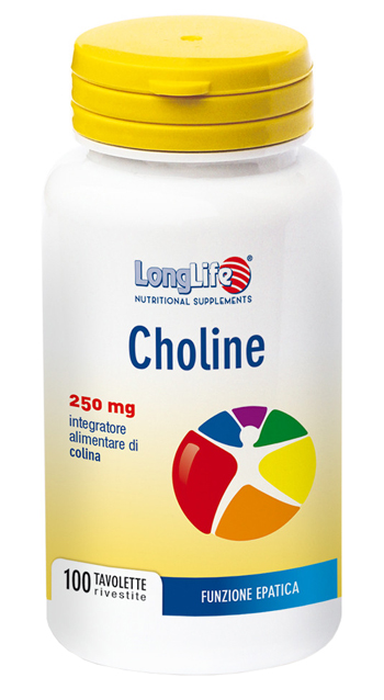 LONGLIFE CHOLINE 100 TAVOLETTE RIVESTITE - Farmacia Murachelli Di Putelli dr. Giovanni