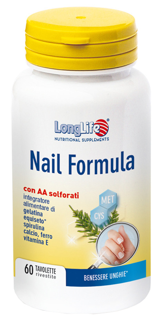 LONGLIFE NAIL FORMULA 60 TAVOLETTE - Farmacia Murachelli Di Putelli dr. Giovanni