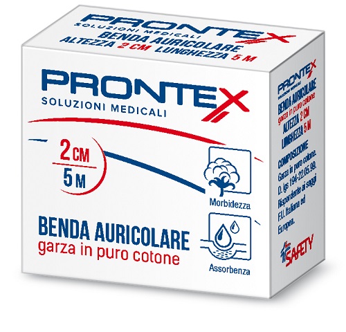 PRONTEX BENDA AURICOLARE 2 CM - Farmacia Murachelli Di Putelli dr. Giovanni