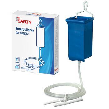 ENTEROCLISMA DA VIAGGIO KLISTER IN GOMMA CON CANNULA ANALE EVAGINALE 2 LITRI - Farmacia Murachelli Di Putelli dr. Giovanni