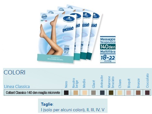 SAUBER COLLANT 140 DENARI MAGLIA MICRORETE NERO 4 LINEA CLASSICA - Farmacia Murachelli Di Putelli dr. Giovanni
