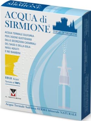 ACQUA SIRMIONE MINERALE NATURALE 6 FIALE 15 ML - Farmacia Murachelli Di Putelli dr. Giovanni