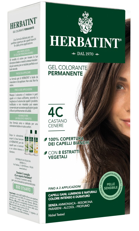 HERBATINT 4C CASTANO CENERE 150 ML - Farmacia Murachelli Di Putelli dr. Giovanni