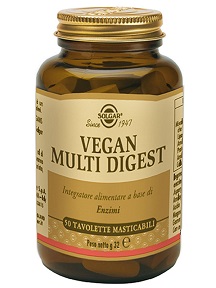 VEGAN MULTI DIGEST 50 TAVOLETTE MASTICABILI - Farmacia Murachelli Di Putelli dr. Giovanni