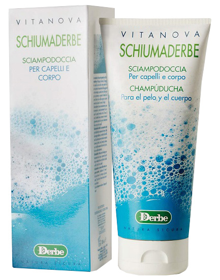 SCHIUMADERBE SCIAMPODOCCIA PER CAPELLI E CORPO 200 ML - Farmacia Murachelli Di Putelli dr. Giovanni