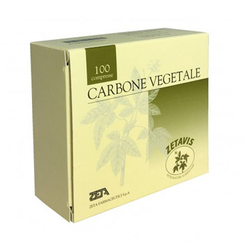 ZETAVIS CARBONE VEGETALE 100 COMPRESSE - Farmacia Murachelli Di Putelli dr. Giovanni