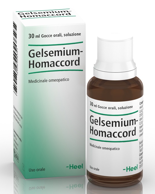 HEEL GELSEMIUM HOMACCORD GOCCE 30 ML - Farmacia Murachelli Di Putelli dr. Giovanni