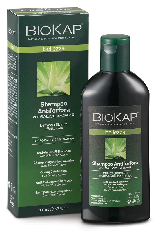BIOKAP BELLEZZA SHAMPOO ANTIFORFORA 200 ML BIOSLINE - Farmacia Murachelli Di Putelli dr. Giovanni