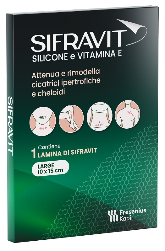 SIFRAVIT PLACCA SILICONE 15X10 CM 1 PEZZO - Farmacia Murachelli Di Putelli dr. Giovanni