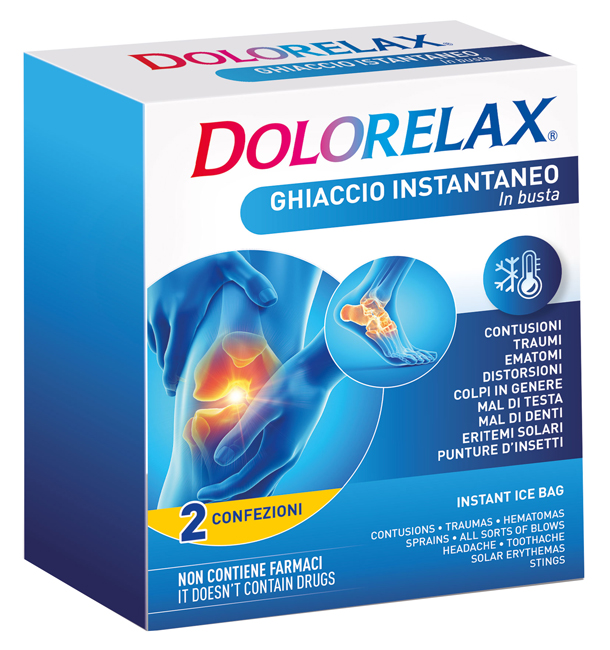 DOLORELAX ICE BAG GHIACCIO BUSTA 2 PEZZI - Farmacia Murachelli Di Putelli dr. Giovanni