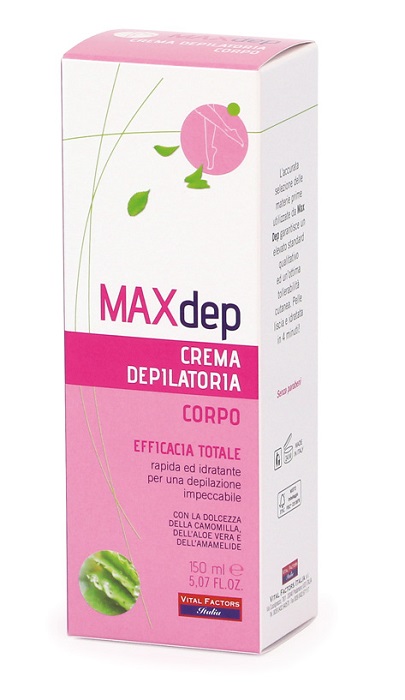 MAX DEP CREMA DEPILATORIA CORPO 150 ML - Farmacia Murachelli Di Putelli dr. Giovanni