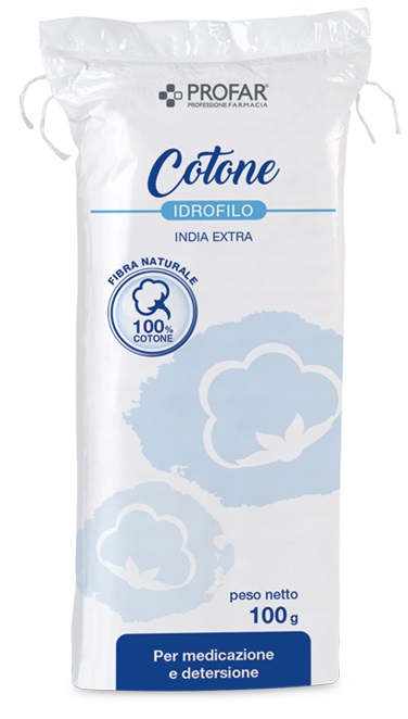 COTONE IDROFILO PROFAR INDIA EXTRA 100 G - Farmacia Murachelli Di Putelli dr. Giovanni