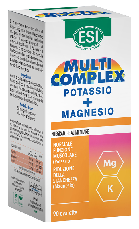 ESI MULTICOMPLEX POTASSIO MG 90 OVALETTE - Farmacia Murachelli Di Putelli dr. Giovanni