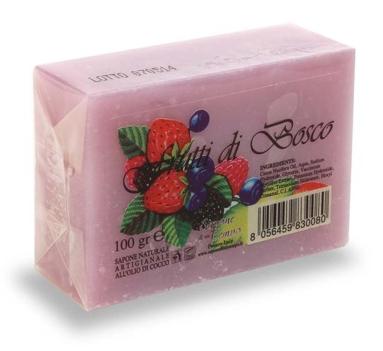 SAPONE NATURALE FRUTTI DI BOSCO 100 G - Farmacia Murachelli Di Putelli dr. Giovanni