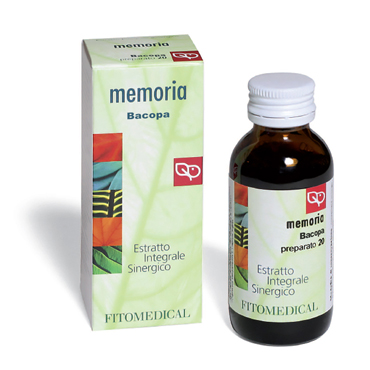 BACOPA MEMORIA ESTRATTO INTEGRALE SINERGICO 60 ML PREPARATO 20 - Farmacia Murachelli Di Putelli dr. Giovanni