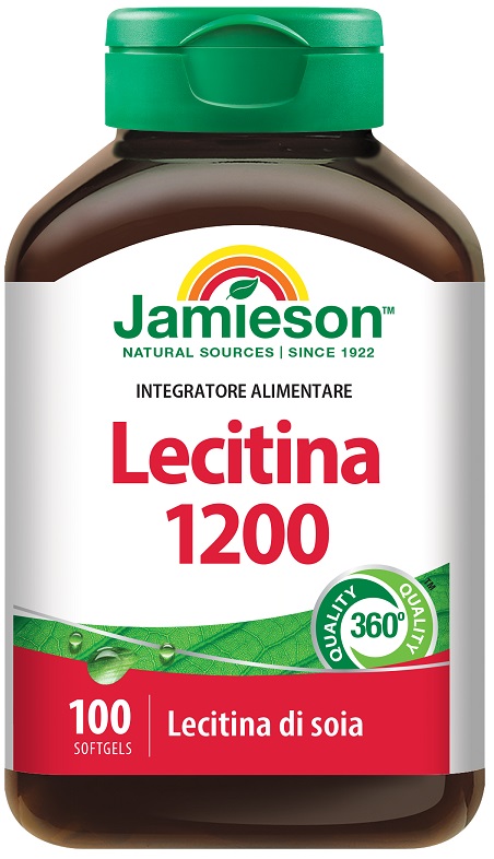 JAMIESON LECITINA 1200 100 SOFTGELS - Farmacia Murachelli Di Putelli dr. Giovanni