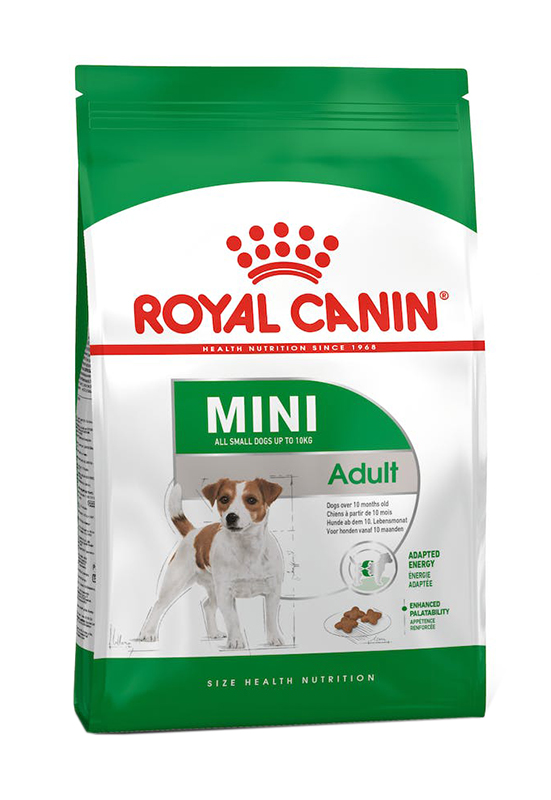 SIZE HEALTH NUTRITION MINI ADULT 8 KG - Farmacia Murachelli Di Putelli dr. Giovanni