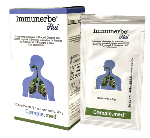 IMMUNERBE FLUI 10 BUSTINE - Farmacia Murachelli Di Putelli dr. Giovanni