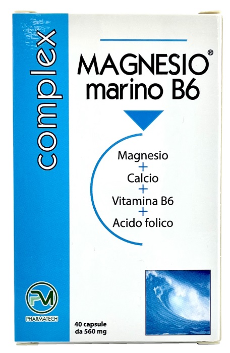 MAGNESIO MARINO B6 40 CAPSULE - Farmacia Murachelli Di Putelli dr. Giovanni