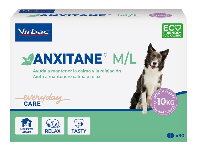 ANXITANE M/L SUPPLEMENTO NUTRIZIONALE SCATOLA 30 COMPRESSE APPETIBILI - Farmacia Murachelli Di Putelli dr. Giovanni