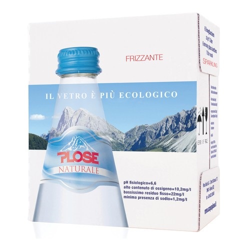 ACQUA MINERALE FRIZZANTE VETRO A PERDERE PLOSE 6 X 1 L - Farmacia Murachelli Di Putelli dr. Giovanni