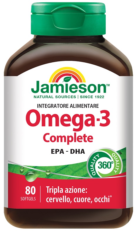JAMIESON OMEGA 3 COMPLETE 80 PERLE - Farmacia Murachelli Di Putelli dr. Giovanni