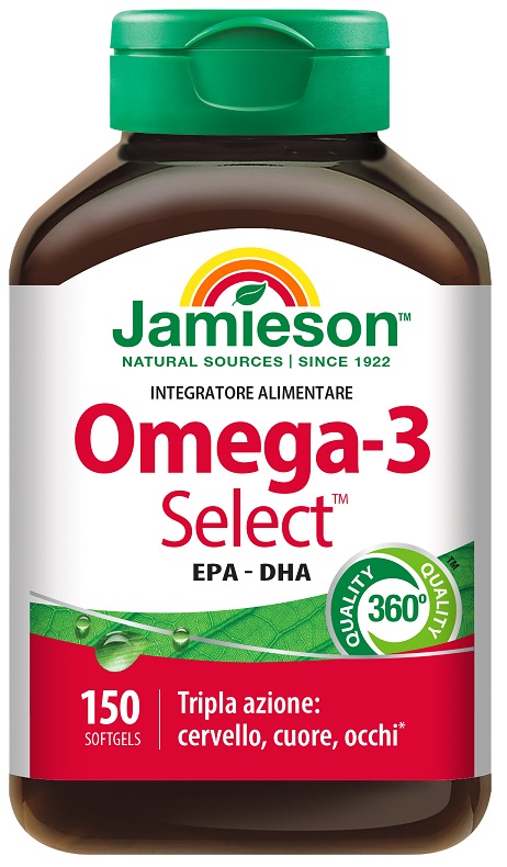 JAMIESON OMEGA-3 SELECT 150 PERLE - Farmacia Murachelli Di Putelli dr. Giovanni
