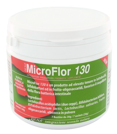 MICROFLOR 130 7 BUSTINE X 20 G - Farmacia Murachelli Di Putelli dr. Giovanni